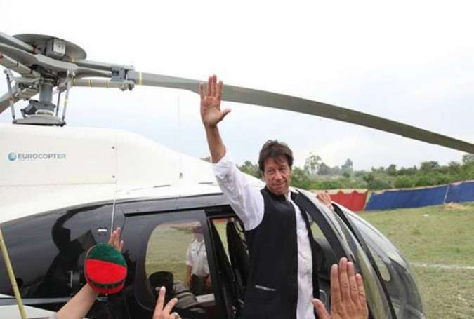 عمران خان نے سرکاری ہیلی کاپٹر کو ذاتی کاموں کیلئے استعمال نہیں کیا، پختونخوا حکومت