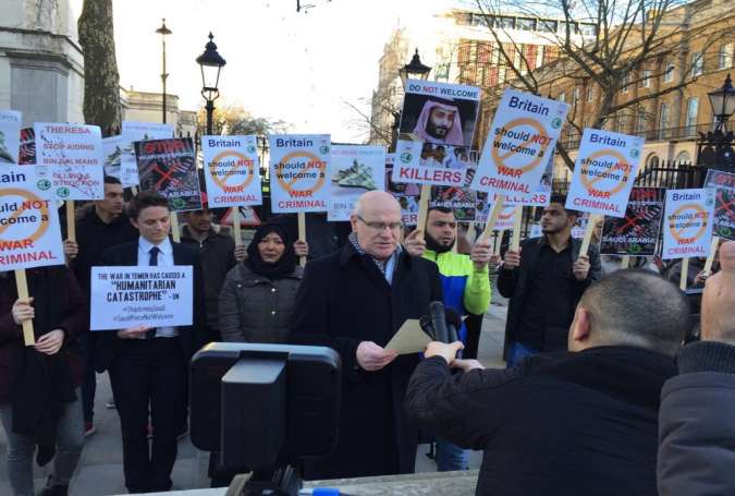 Activists in the UK have also called on British Prime Minister Theresa May to withdraw an invitation to bin Salman.