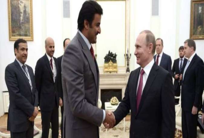 قطر تلقى رسالة خطية من بوتين دعاه فيها إلى زيارة موسكو