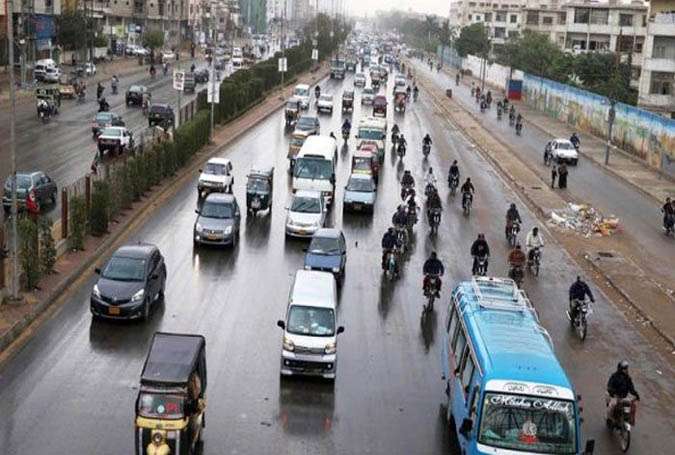 کراچی سمیت ملک کے بیشتر علاقوں میں ہلکی بارش