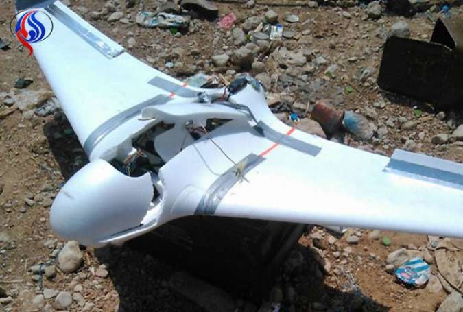 سرنگونی یک هواپیمای جاسوسی ائتلاف متجاوز به یمن توسط نیروهای مردمی و ارتش