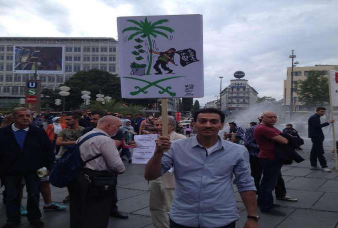 اعتراضات مردمی علیه کشورهای متجاوز به یمن در مونیخ