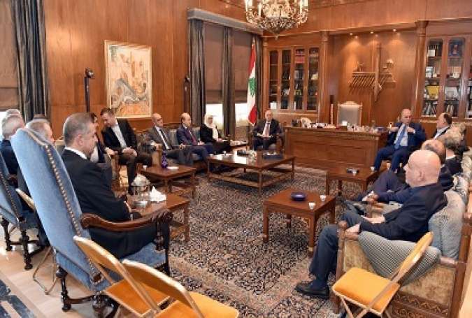 Lebanese Parliament Speaker Nabih Berri said during his weekly Ain el-Tineh meeting with lawmakers.