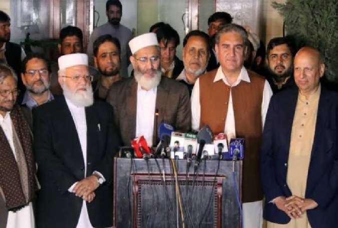 سینیٹ الیکشن، جماعت اسلامی نے تحریک انصاف کی حمایت کا اعلان کر دیا