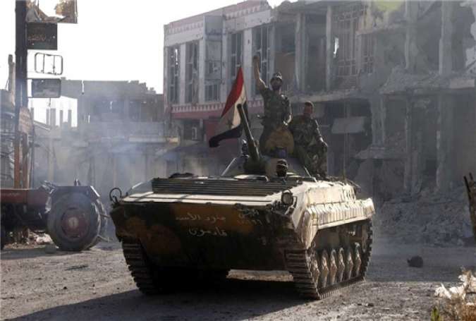 الحرس الجمهوري السوري يحبط هجوما انتحاريا بسيارة مفخخة على القابون