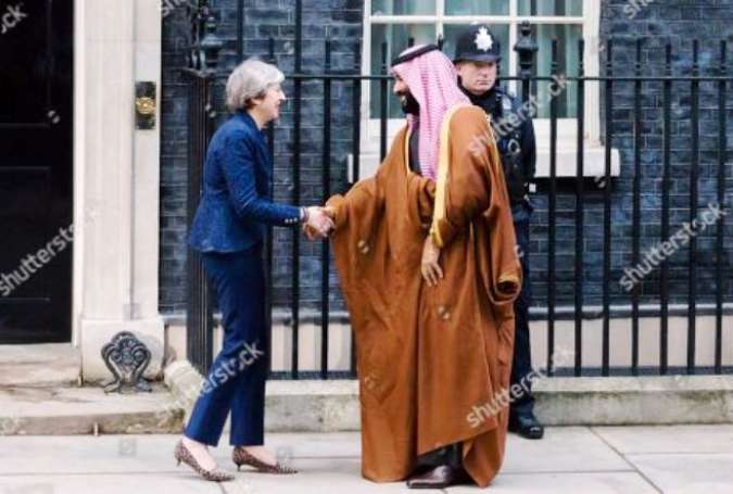 سعودی ولیعہد محمد بن سلمان کا دورہ برطانیہ