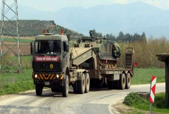 تعزيزات عسكرية تركية جديدة في طريقها إلى عفرين
