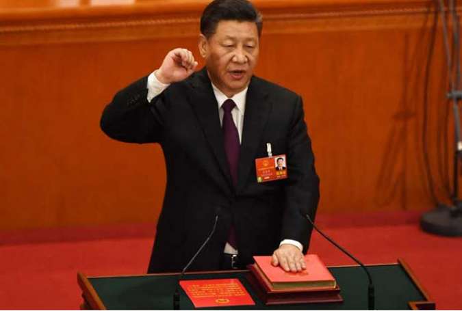 شی جین پینگ برای دومین بار رئیس جمهور چین شد