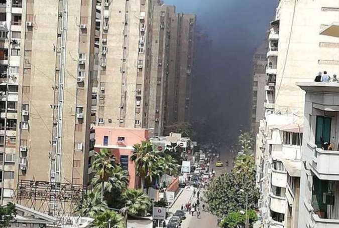 Ledakan bom di Alexandria, Mesir.