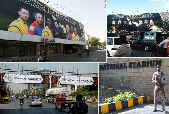 کراچی میں پی ایس ایل فائنل، نیشنل اسٹیڈیم کے دروازے کھول دیئے گئے، شائقین کی آمد شروع