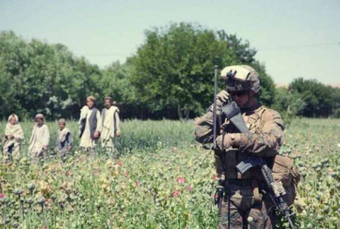 جنگ افیون و مبارزه ساختگی آمریکا با مواد مخدر در افغانستان