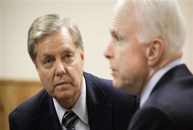 Graham and McCain complete operatives of US Deep State