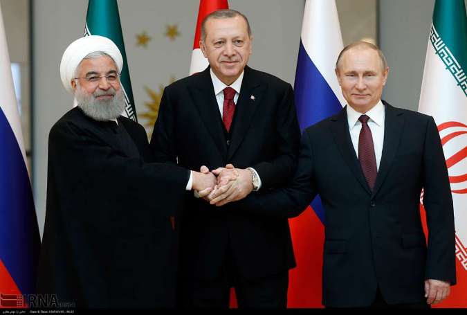 Türkiyə, Rusiya və İran Suriya böhranına dair Bəyanat imzalayıb