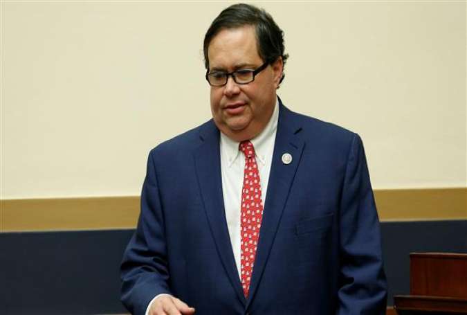 Rep. Blake Farenthold arrives at the House Judiciary Committee hearing on oversight of the Justice Department on Capitol Hill in Washington, DC, US, December 13, 2017. (Photo by Reuters)
