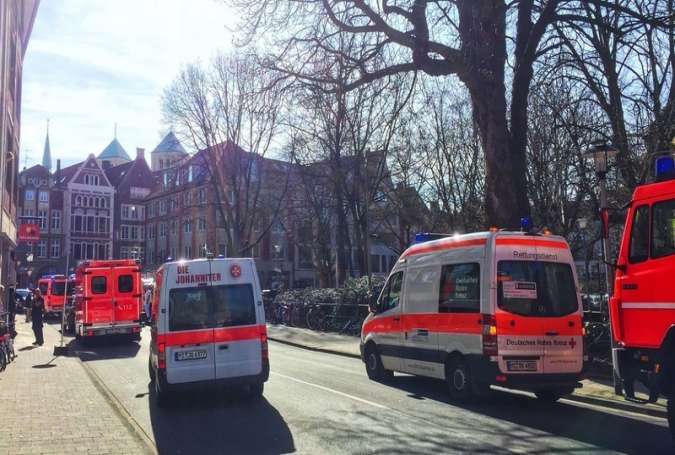 جرمن شہر میونسٹر میں ڈرائیور نے ہجوم پر گاڑی چڑھا دی، 4 افراد ہلاک