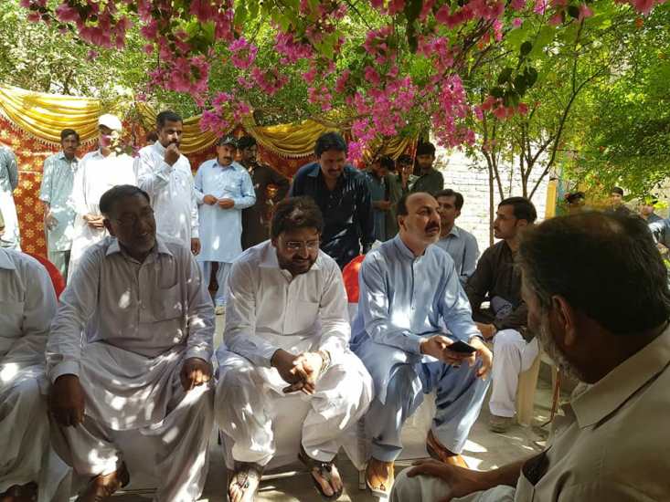 پنڈی گھیپ ضلع اٹک، ایم ڈبلیو ایم کے مرکزی رہنماء سید ناصر شیرازی کے سیاسی اور تنظیمیں دورہ کی تصاویر