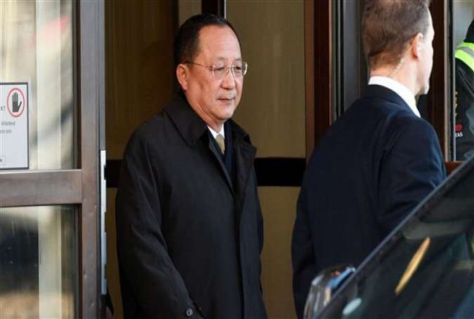 A file image of North Korean Foreign Minister Ri Yong-ho (by AFP)