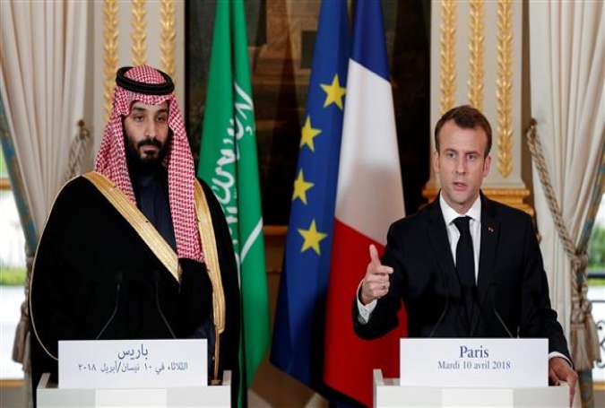 French President Emmanuel Macron and Saudi Arabia