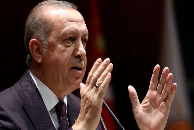 أردوغان: نعتبر العملية المنفذة ضد سوريا صائبة