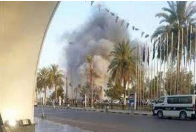 حمله راکتی به فرودگاه طرابلس