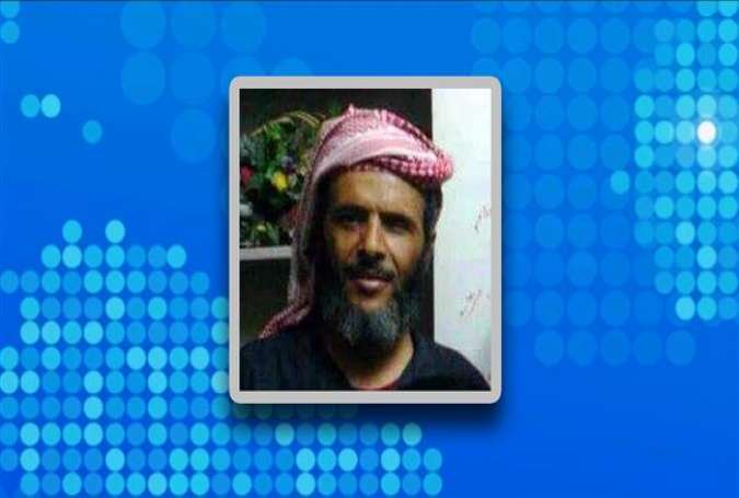 Daesh commander Abu Hisham Khabouri was killed in a counter-terrorism operation in Yarmouk refugee camp, south of Damascus, Syria, on April 21, 2018. (Photo via Twitter)