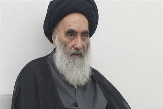Iraq’s top Shia cleric, Grand Ayatollah Ali al-Sistani (file photo)