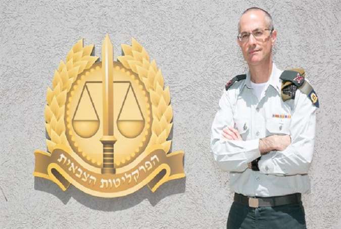 İsrailin baş hərbi prokuroru homoseksual imiş və ona general-mayor rütbəsi verilir - İsrail KİV