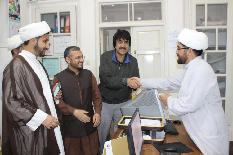 سینیئر صحافی نثار عباس کی قم میں جامعہ روحانیت بلتستان کے عہدیداروں سے ملاقات
