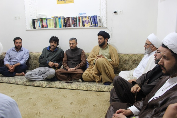 سینیئر صحافی نثار عباس کی قم میں جامعہ روحانیت بلتستان کے عہدیداروں سے ملاقات