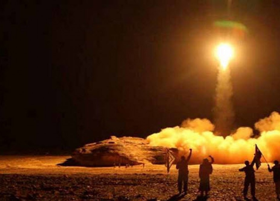 شلیک موشک بدر ۱ از سوی یمنی ها به مقر سایبری عربستان