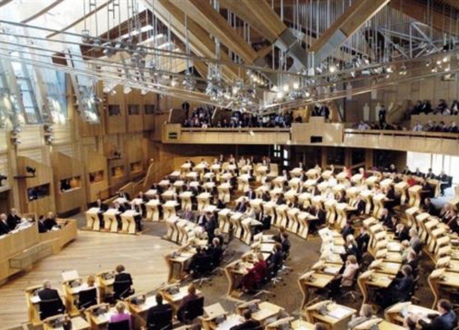 A general view of the Scottish Parliament (File photo by Reuters)