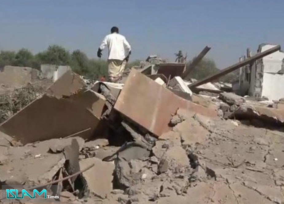 قصف سعودي على مناطق سكنية من مديرية منبه الحدودية
