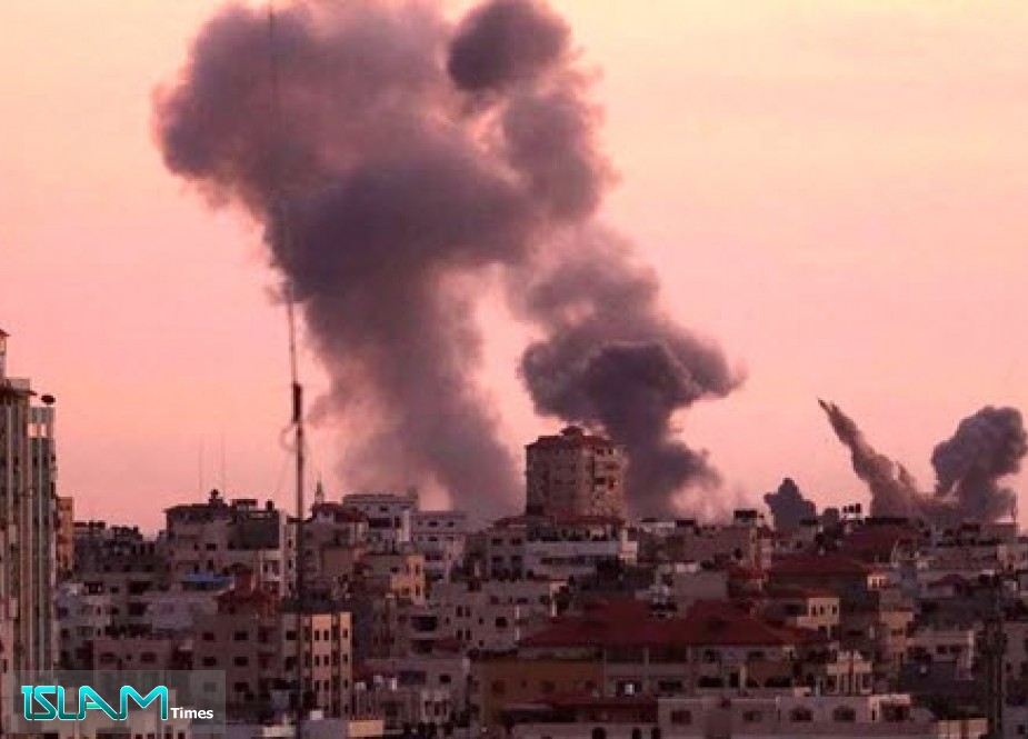 جنگنده‌های صهیونیستی غرب غزه را بمباران کردند