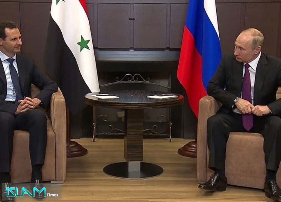 بوتين يلتقي الأسد في سوتشي وهذا ما دار بينهما