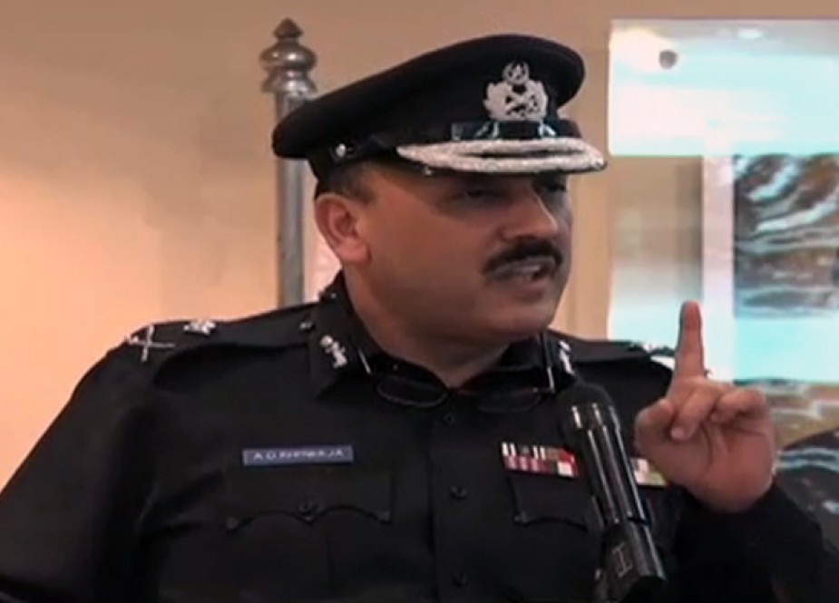 سندھ پولیس کی عزت ٹریفک پولیس کے ہاتھوں میں ہے، آئی جی سندھ