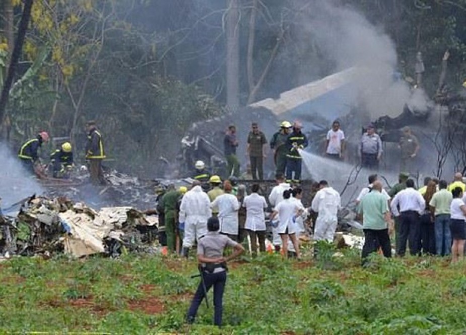 Puing pesawat Cubana de Aviacion Boeing 737 (AFP)