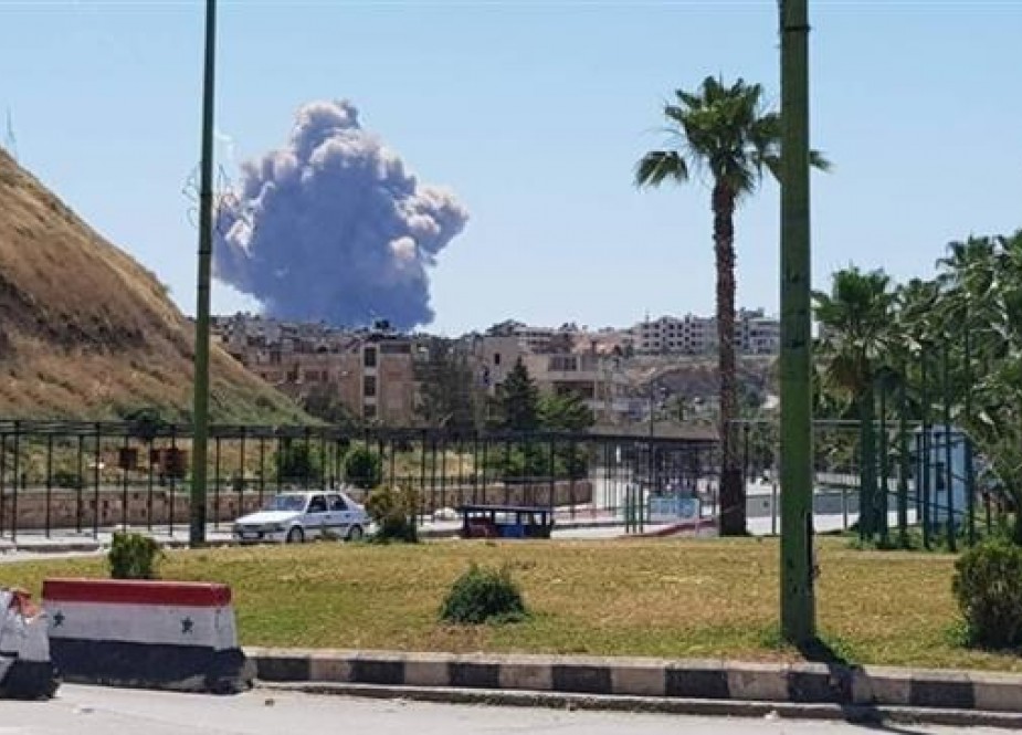 Powerful explosions rock military airbase in central Syria, nearly dozen killed: SOHR