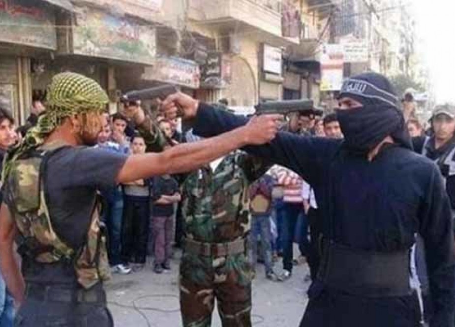 درگیری داخلی میان تروریستها در غرب درعا