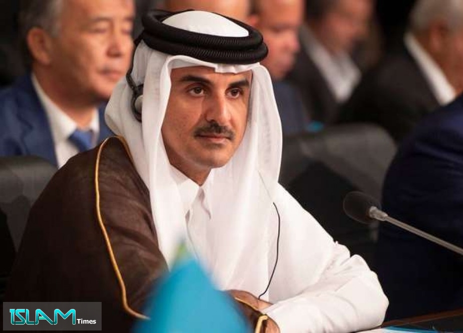 أمير قطر: آمل أن لا يبيت مواطن بغزة دون طعام