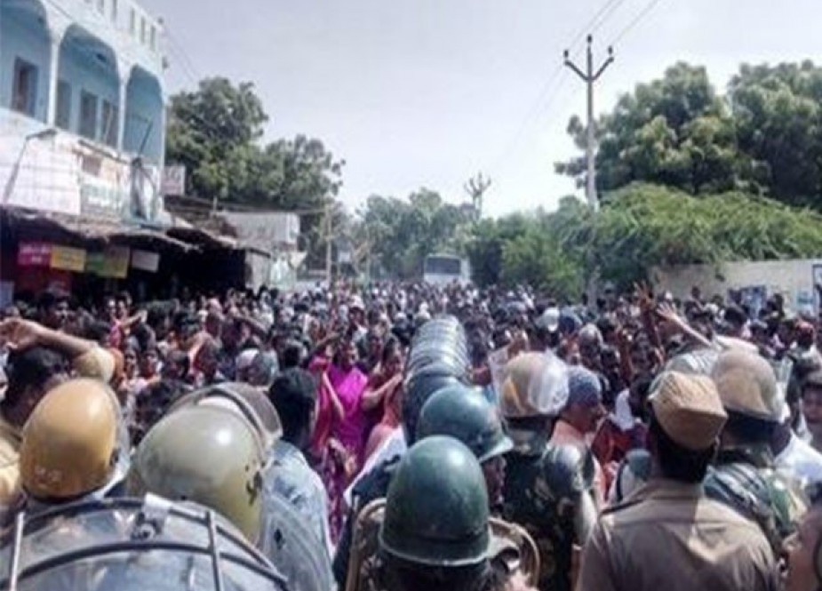 بھارت، آلودگی پھیلانے والی فیکٹری کیخلاف احتجاج، پولیس فائرنگ سے 9 شہری ہلاک