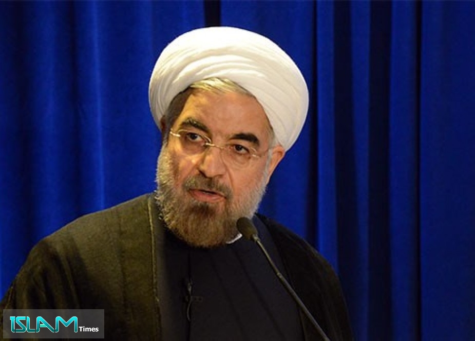 روحاني : الشعب الايراني لايخشى التهديدات