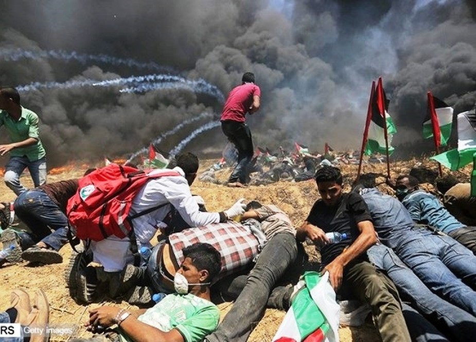 اہل غزہ، ڈیل آف سینچری کے خلاف جنگ کی فرنٹ لائن پر