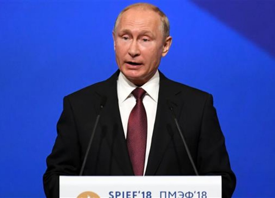 Vladimir Putin, Russian President.