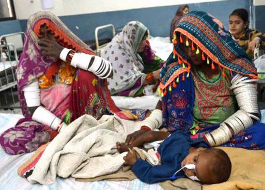 تھرپارکر میں غذائی قلت کے باعث 2 روز میں 13 بچے جاں بحق