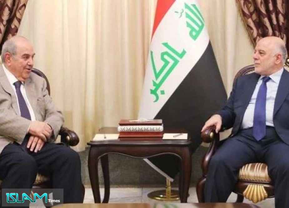 العبادي وعلاوي يناقشان تشكيل الحكومة العراقية المقبلة