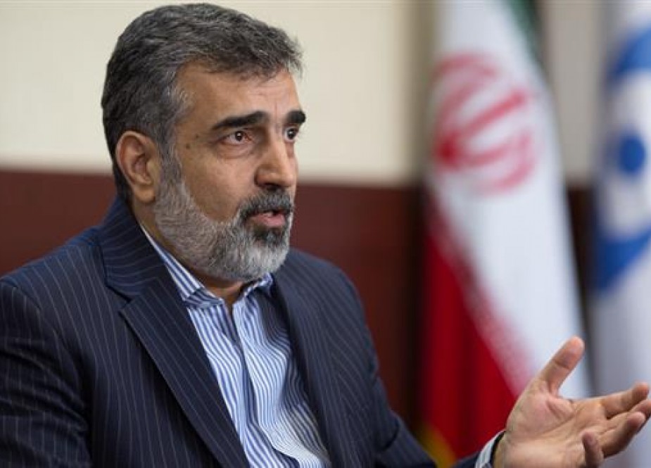 Behrouz Kamalvandi, the spokesman for the Atomic Energy Organization of Iran (Photo by Mehr news agency)