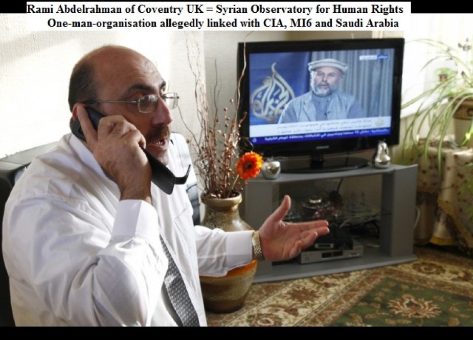 "Syrian Observatory for Human Rights" is Run by MI6?