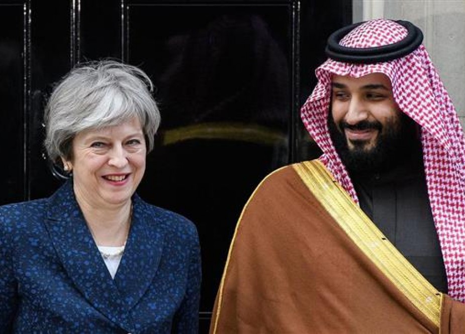 UK Prime Minister Theresa May and Saudi Crown Prince Mohammad bin Salman.jpg