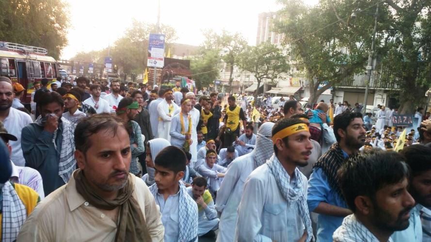 لاہور، تحریک بیداری امت مصطفی کی القدس ریلی