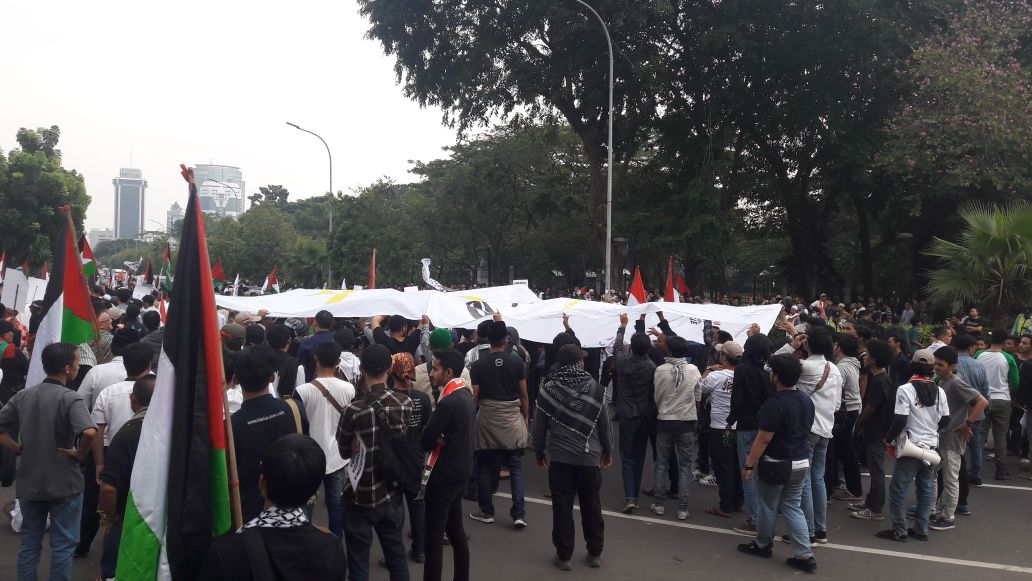 Demo Hari al-Quds Sedunia di Jakarta